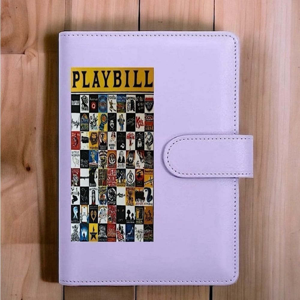 *30of3* Playbill Budget Binder. Cash‎ Stuffing Envelopes, Gift for Her.